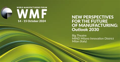 World Manufacturing Forum 2024 